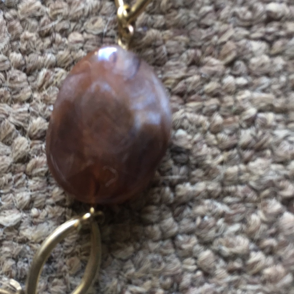 VTG SWAROVSKI Created Huge BALTIC AMBER necklace. - Picture 3 of 15
